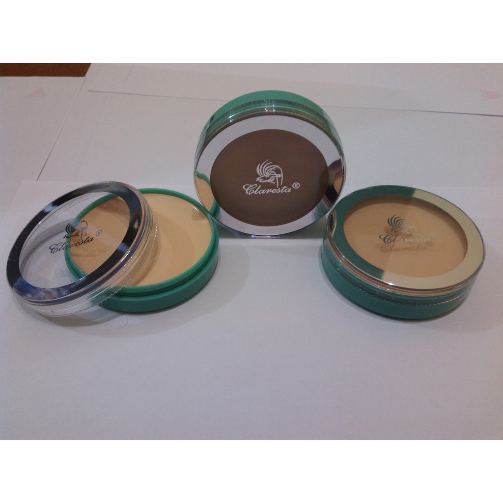 CLARESTA Foundation Cream Powder Krim Bedak Padat