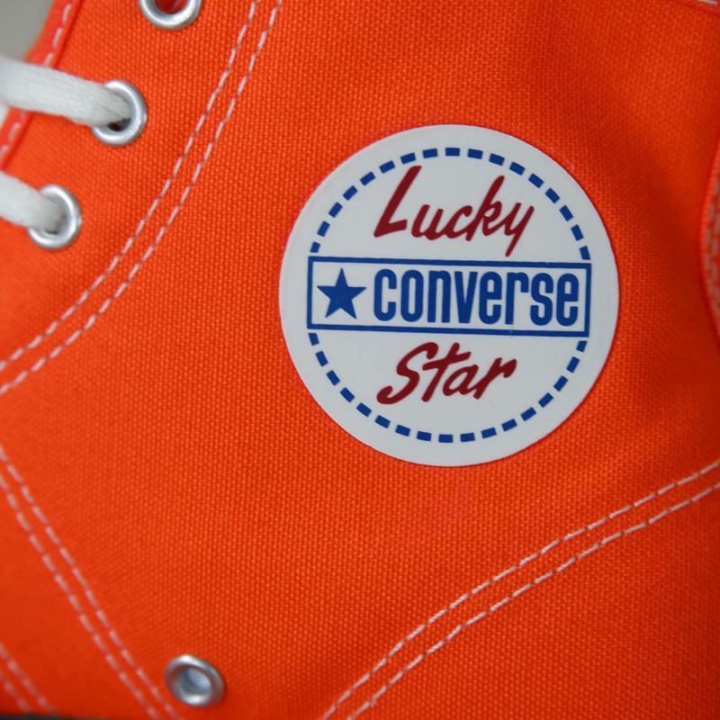 Converse Lucky Star Hi Bold Mandarin