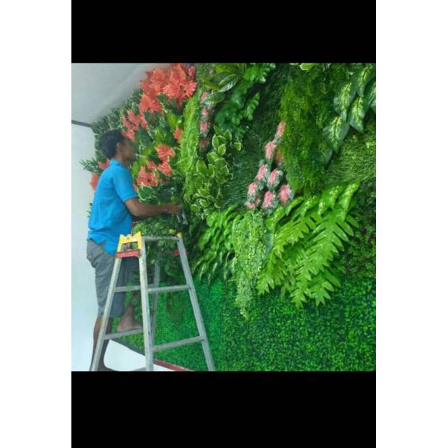 Vertical Garden Artificial Sintetis Permeter