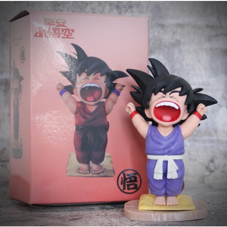 Action Figure Good Morning Son Goku Sleepy Dragonball