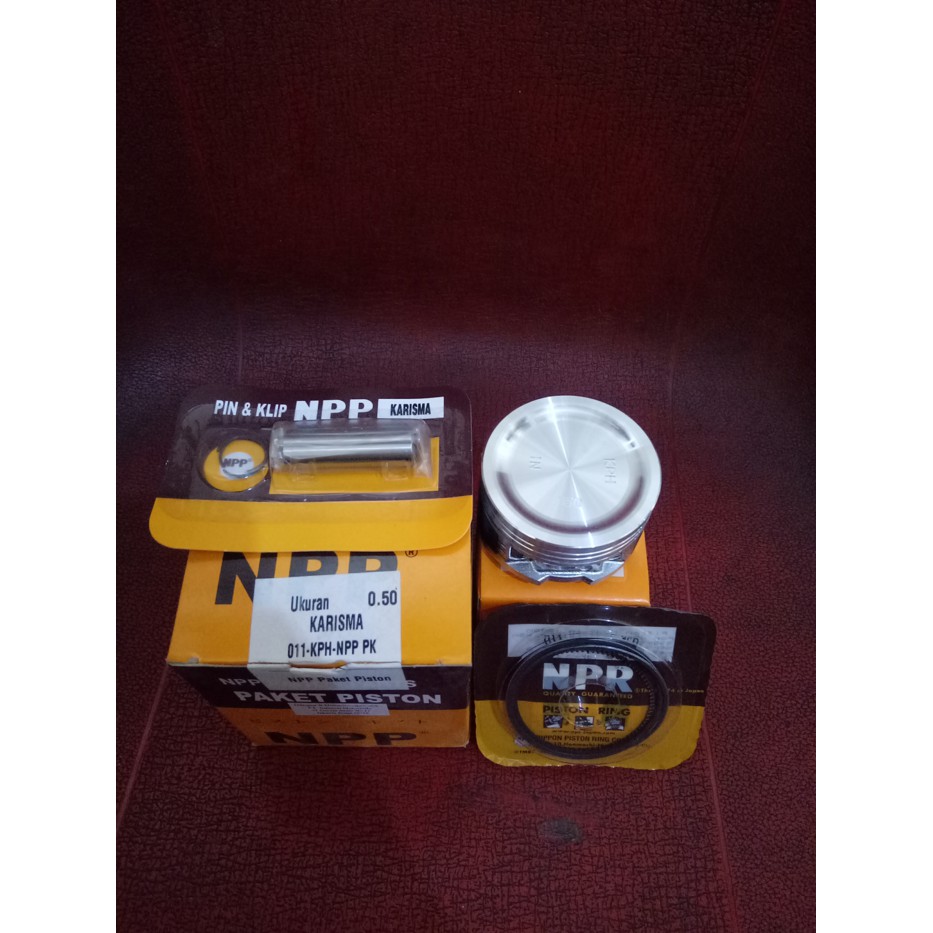 Jual piston kit npp npr karisma supra x 125 ukuran os 50 Shopee Indonesia