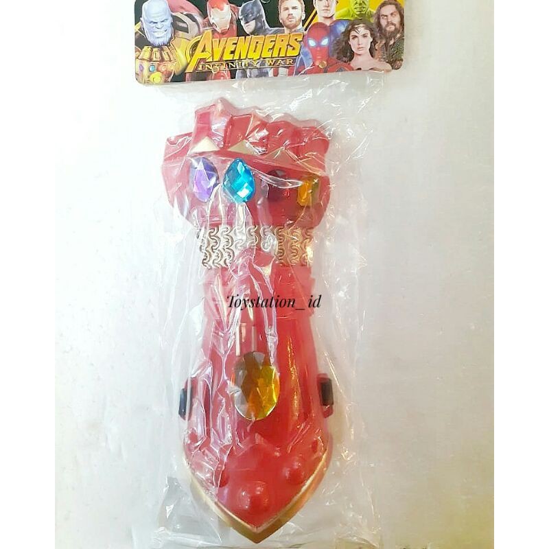 new baru mainan tangan thanos ironman tanos avengers