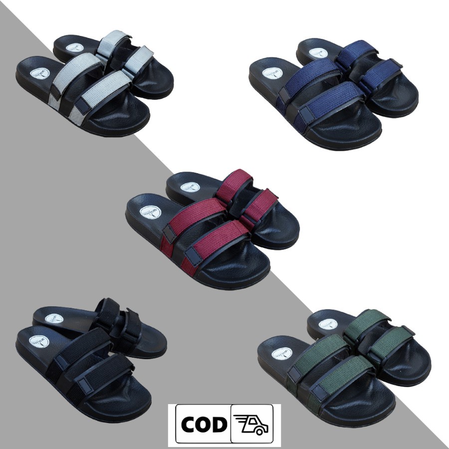 COD - PROMO Sandal Pria Walkers Weber Sandal / Sendal Flat Santai Kasual Gunung Trendy Murah