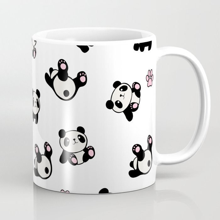 Gelas Keramik Lucu Panda Pattern