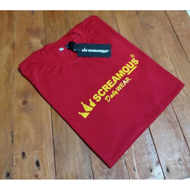 kaos distro Bandung kaos tulisan screamous kaos kata-kata sunda unik