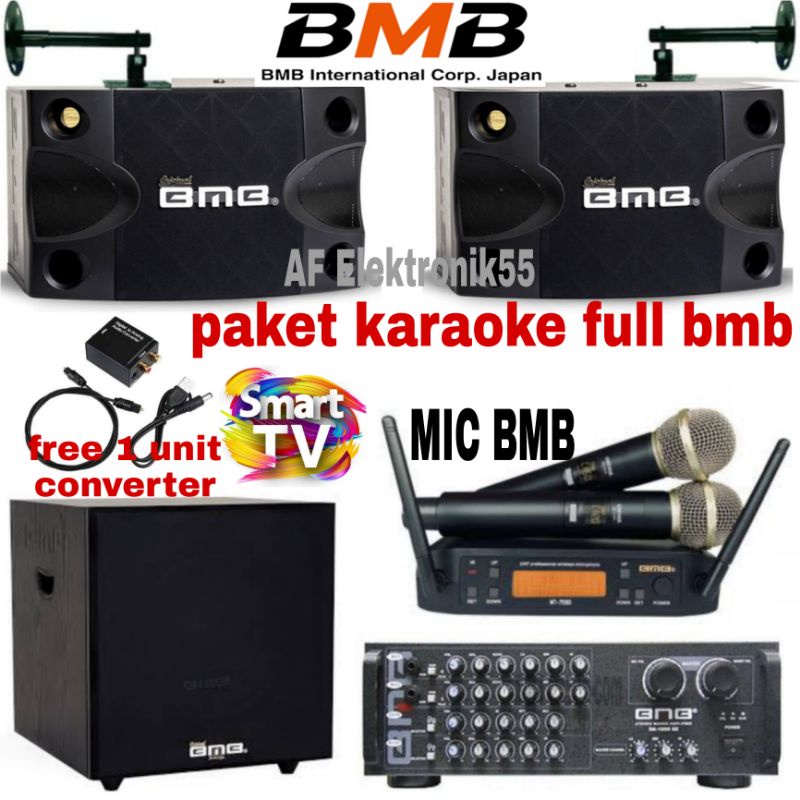 Paket Sound System Karaoke Full BMB Garansi Resmi BMB