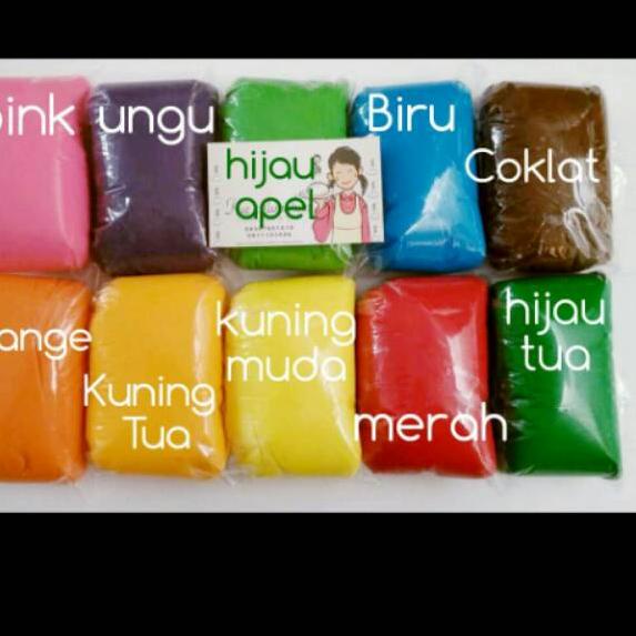 

COD✔️FONDANT WARNA BAKELS ISI 250 GRAM|SQ6