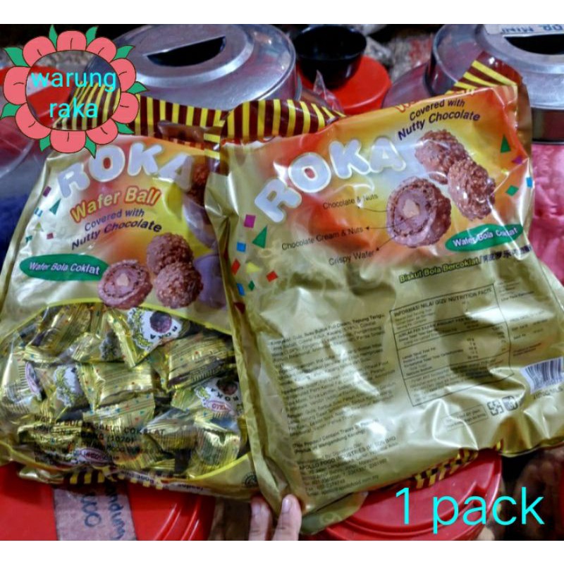 

coklat roka apollo wafer bola coklat,,(1 pack 50pcs)