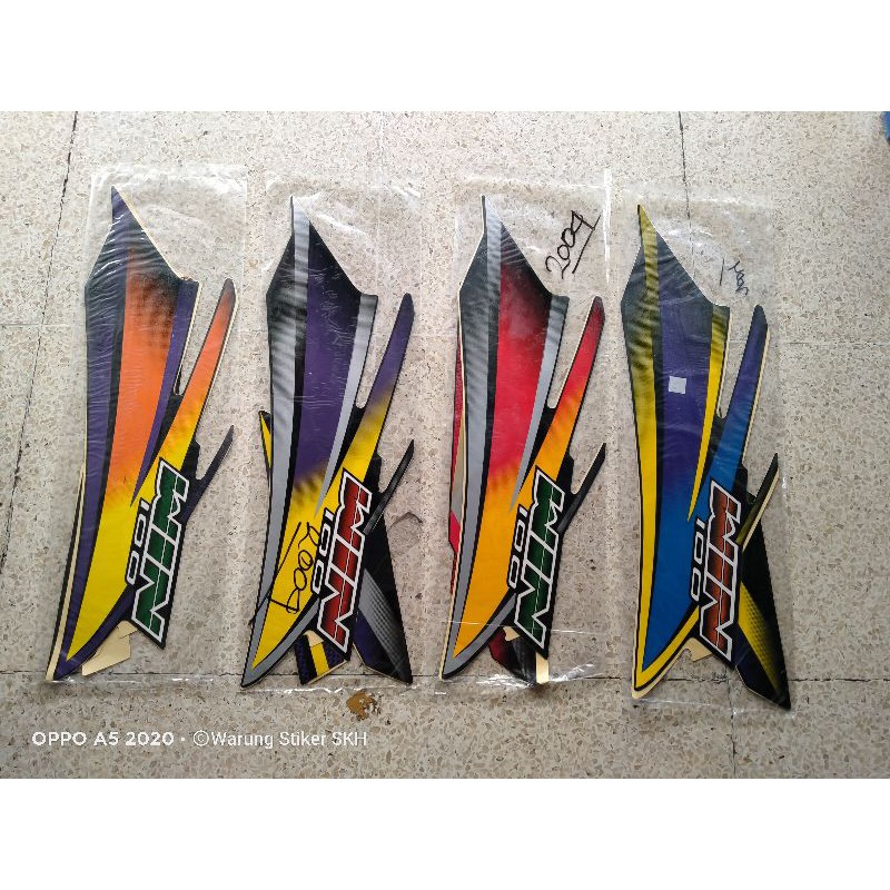 COD STRIPING STANDAR WIN TAHUN 2004 LIS BODY HONDA WIN 2004
