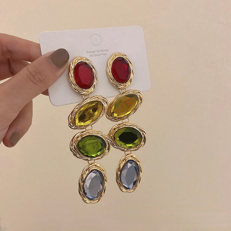 Anting Drop Warna Permen untuk Anting Jelly Wanita