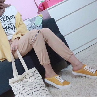 CUTELY Celana Jogger Wanita Bahan Scuba Nadiva Jogger CUTELY Celana Jogger Wanita Bahan Scuba Nadiva Jogger