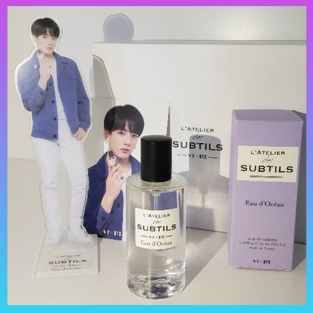PARFUM JUNGKOOK BTS (Share In Jar) VT x BTS L'atelier des Substils Eau d'Ocean ORIGINAL