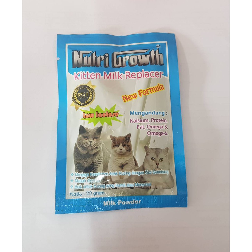 Susu Kucing Kitten Nutri Growth 20 gram