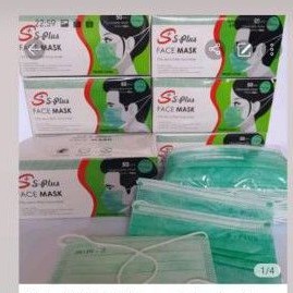 Masker Hijab S-Plus isi 50