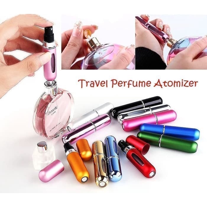 [CEV] Perfume Atomizer Botol Parfum Mini Travel isi Ulang Refill