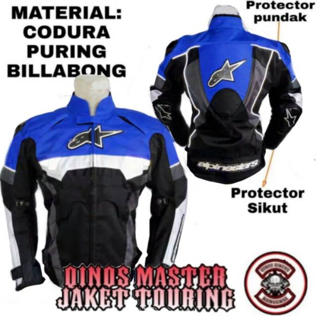 Jaket Allfinestars Jaket Touring Jaket Motor Touring Jaket All Bikers Jaket Keren
