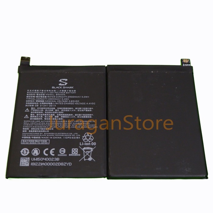 BATERAI BATRE BATTERY XIAOMI BLACK SHARK BS03FA ORIGINAL