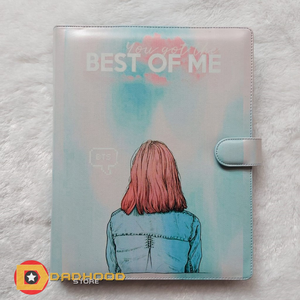 

BINDER PRINTING MOTIP BEST OF ME A5 DAN B5
