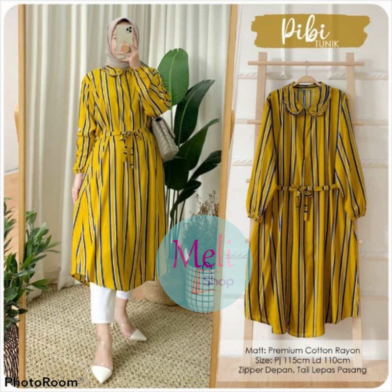 Tunik Katun Busui Bahan rayon premium - Tunik Rayon Motif.