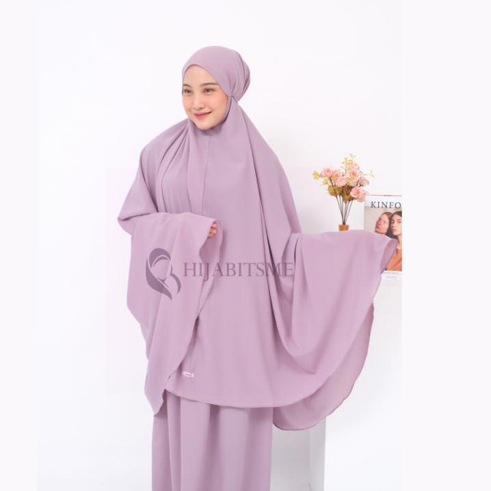 Koleksi Terbaru.. Mukena Dewasa Polos Treveling Mukena Meiza by Hijabitsme