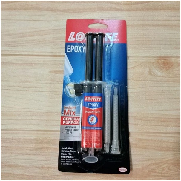 

Loctite Lem Resin Epoxy Instant Mix 5 Min,perekat serba guna locteti