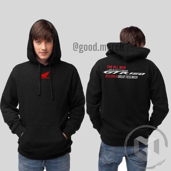 jaket hoodie sweater honda supra gtr 150
