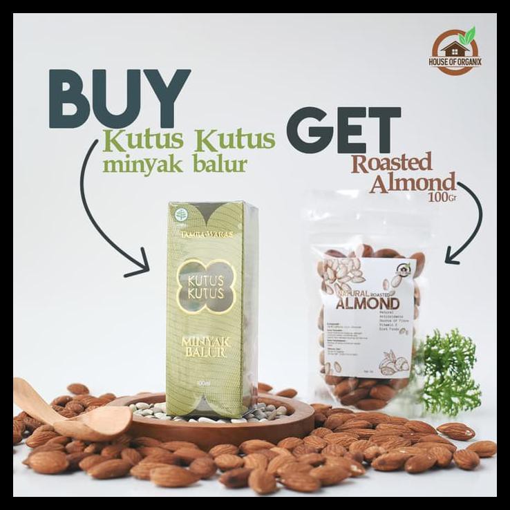 

Buy Kutus - Kutus Get Roasted Almond 100 Gr