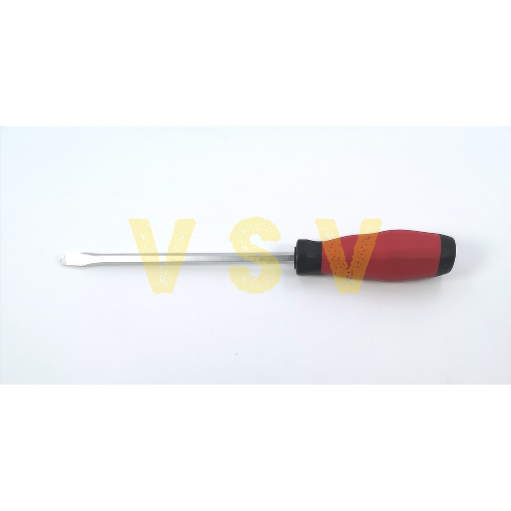 GESTAR Non Slip screwdriver (-)6x150mm Obeng gagang karet Obeng minus