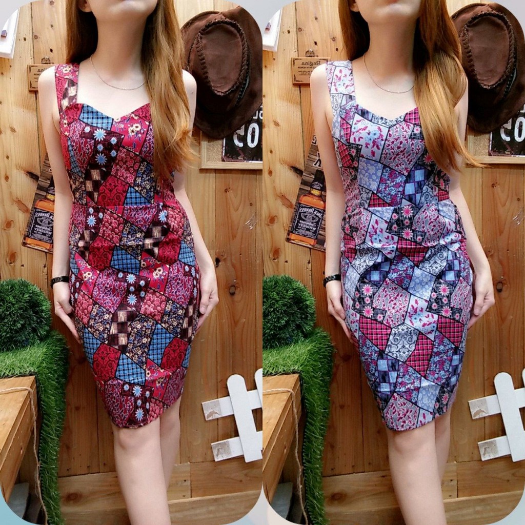 @ 75 Dress sofia batik  Dress sofia batik