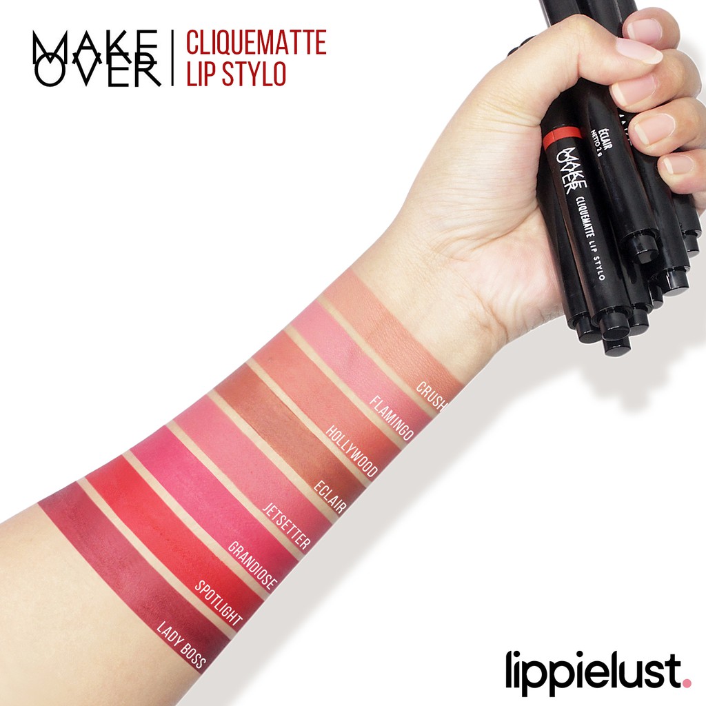 MAKE OVER CLIQUEMATTE LIP  STYLO || lipstick