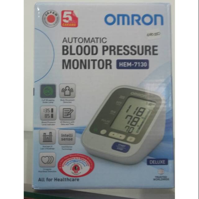 OMRON AUTOMATIC BLOOD PRESSURE MONITOR HEM 7130