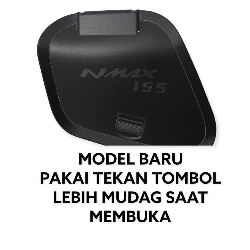 Tutup Laci Nmax v2 Cover Laci Nmax New Cover Tutup Bagasi Saku Laci New Nmax 2020 2021 2022 IMPORT warna HITAM dengan LAMPU dan TIDAK ADA LAMPU PILIH VARIAN