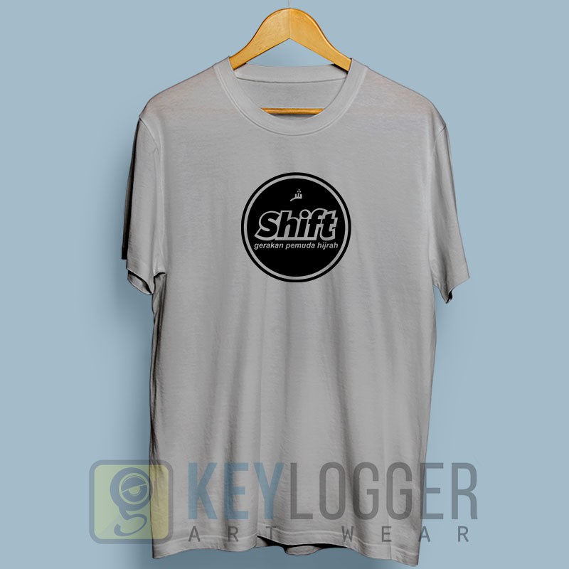 Kaos Dakwah Islami Komunitas Shift Distro Muslim 80-abu abu