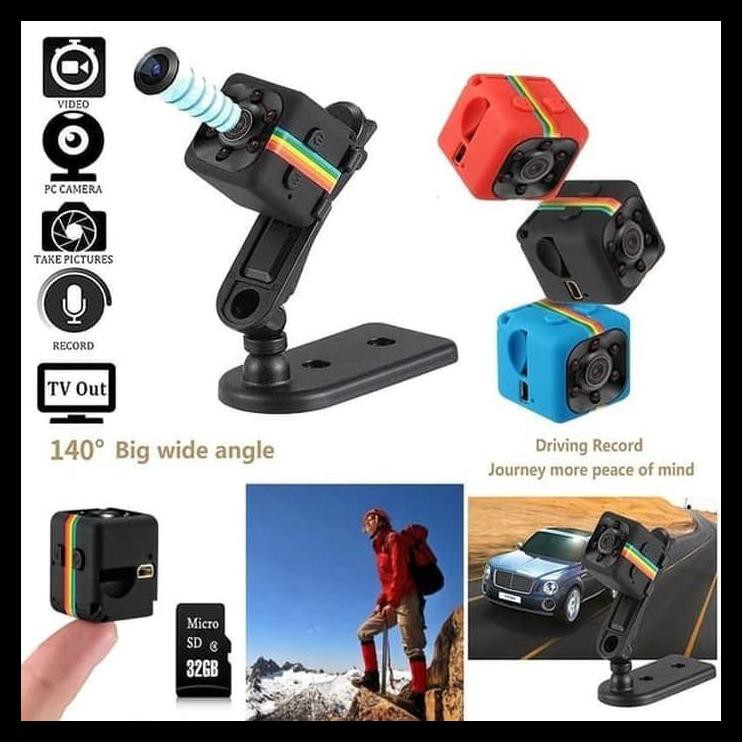 {BISA COD} Camera SQ11 -Camera Mini DV SQ 11 Full HD 1080P- Kamera Spy SALE Kode 1125