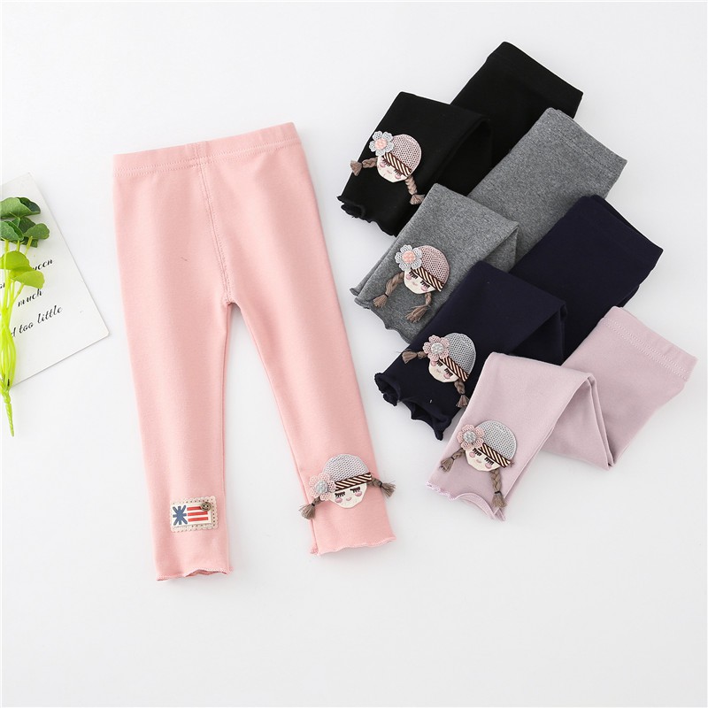 Plazababyku LEGGING MOTIF IMPORT celana legging anak motif bunga lucu import PART9