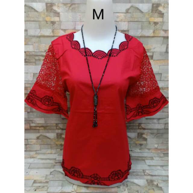 Atasan cantik @xinglung katun street tebel mix bruakat