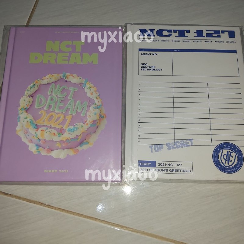 Hard Cover Diary NCT 127 Dream Season Greeting 2021