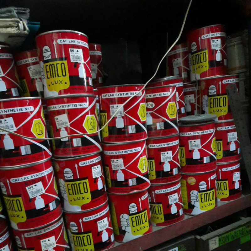 

Cat Kayu Besi merk Emco 1kg