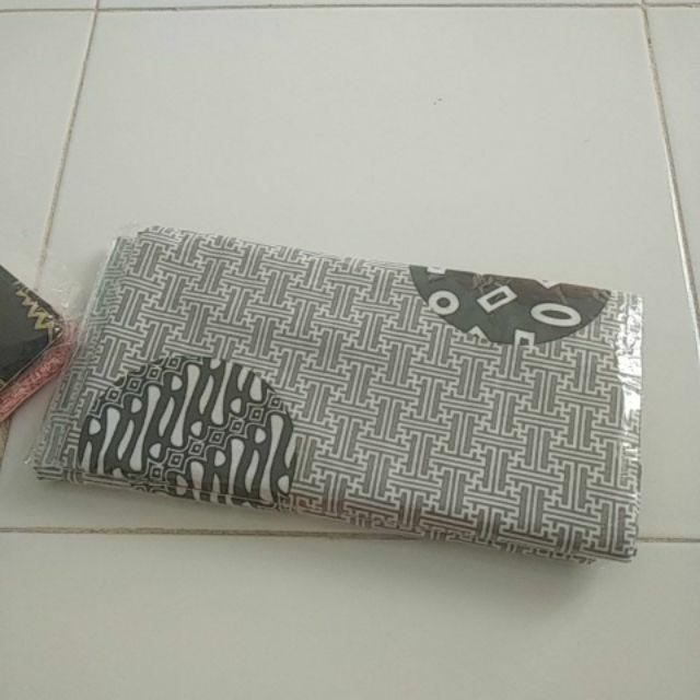 Batik Pekalongan Halus Motif Bola Bola Mix Brokat Renda Rangrang Ori