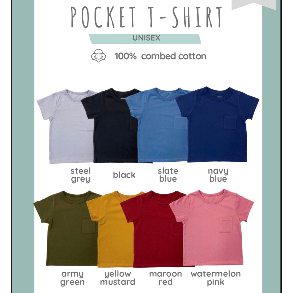 Ardenleon Pocket T-Shirt / Kaos Anak