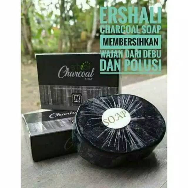Charcoal soap