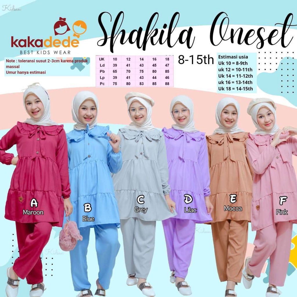 Oneset Anak Shakila  By Kakadede