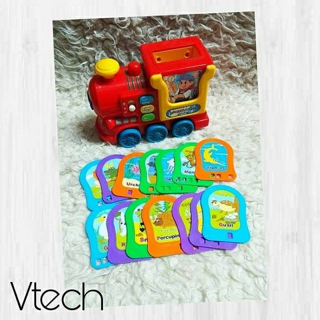 preloved vtech alphabet animal train