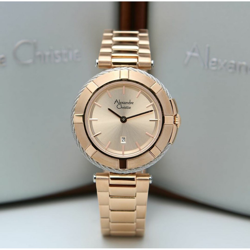 Alexandre Christie Ac 2867 Various Colours Jam Tangan Wanita Original