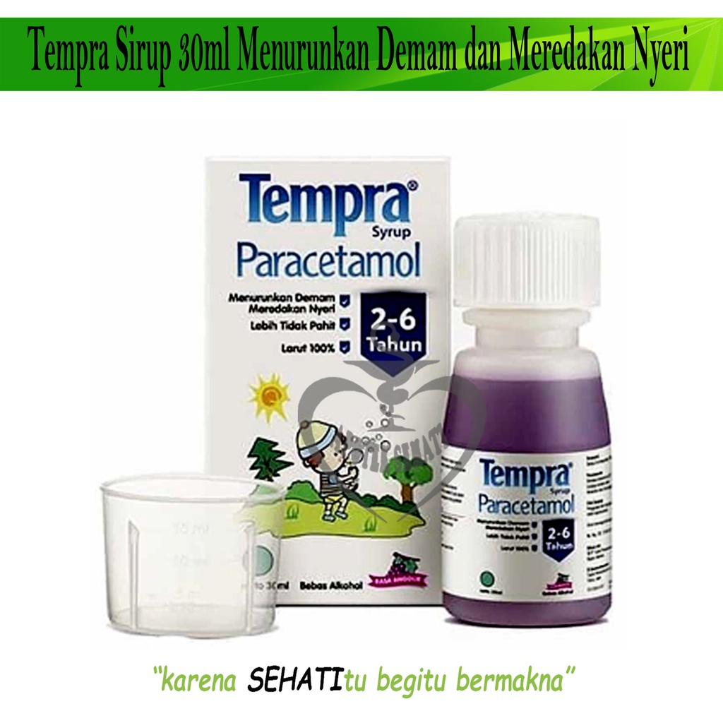 Tempra Sirup Drop Penurun Demam Anak Bayi Pereda Nyeri