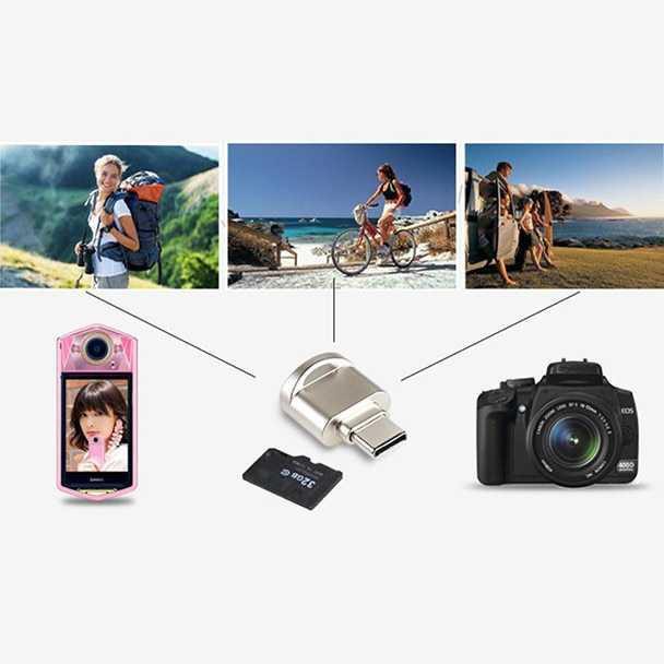 Kinganda Mini OTG USB Type C Card Reader - P30 ( Al-Yusi )