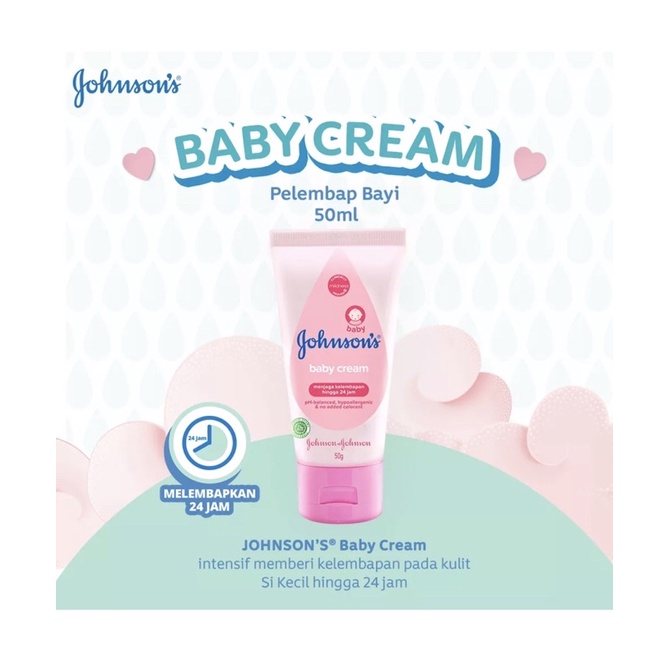 Johnson Baby Cream 50ml/100ml