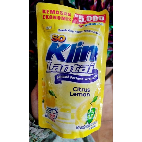 ( Pouch ) So Klin Lantai 345 ml