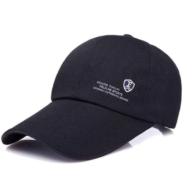 Topi Polos Emblem Polo Fieldline Baseball Cap Casual Sport Unisex