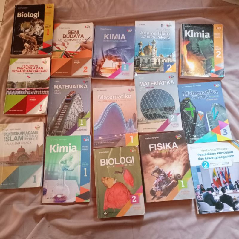 

Preloved Buku Paket Erlangga SMA